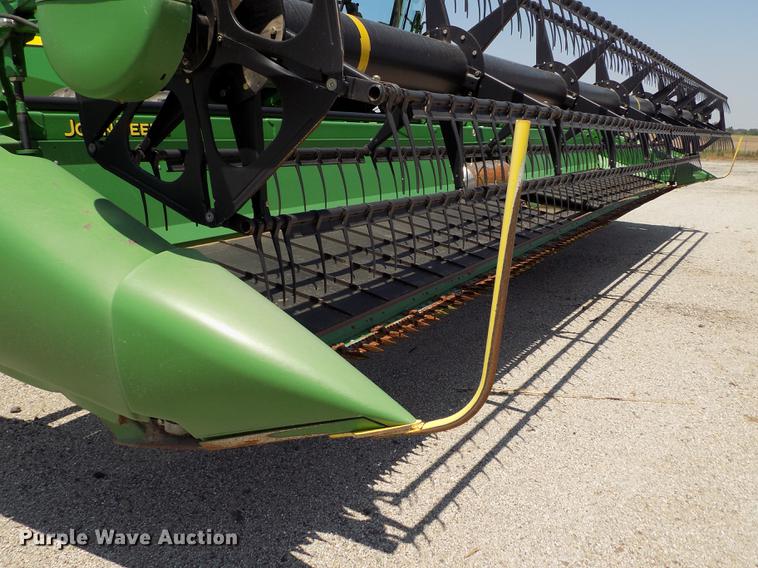 image for item DB9183 2010 John Deere 635D rigid draper head