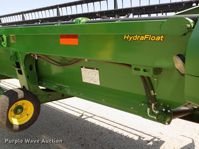 image for item DB9183 2010 John Deere 635D rigid draper head