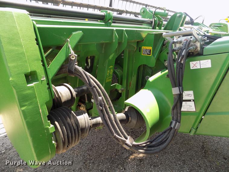 image for item DB9183 2010 John Deere 635D rigid draper head