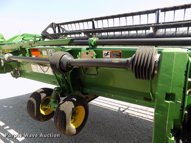 image for item DB9183 2010 John Deere 635D rigid draper head