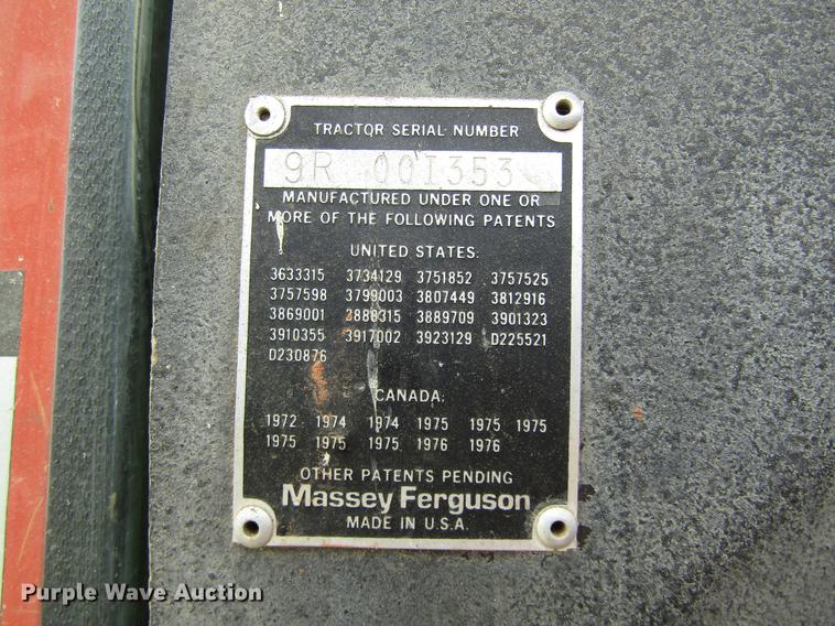 image for item DC0044 1979 Massey-Ferguson 2675 tractor