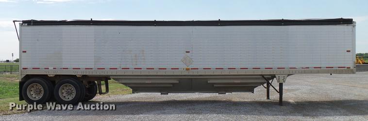 image for item DD5268 1991 Timpte double hopper bottom grain trailer