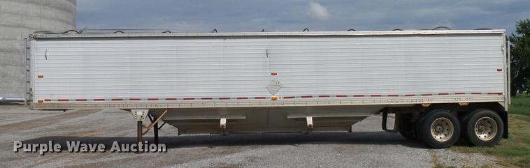 image for item DD5268 1991 Timpte double hopper bottom grain trailer