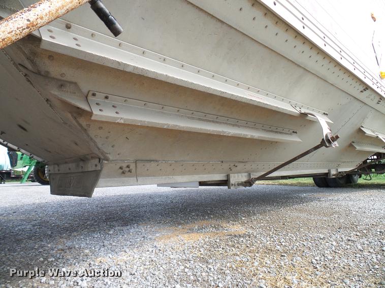 image for item DD5268 1991 Timpte double hopper bottom grain trailer