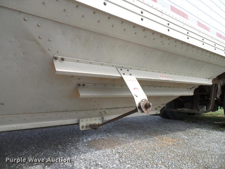 image for item DD5268 1991 Timpte double hopper bottom grain trailer