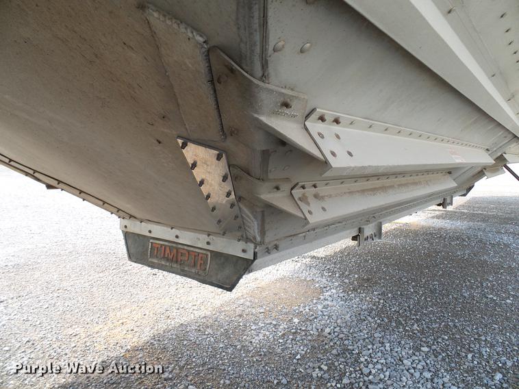 image for item DD5268 1991 Timpte double hopper bottom grain trailer