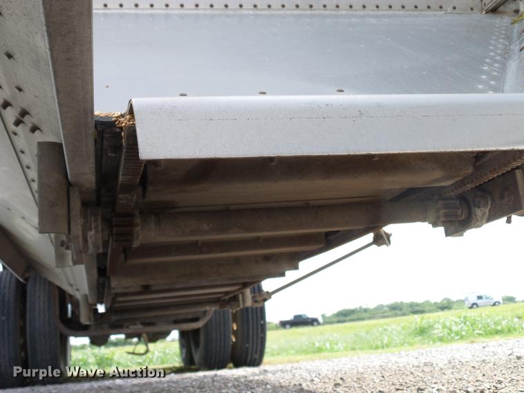 image for item DD5268 1991 Timpte double hopper bottom grain trailer