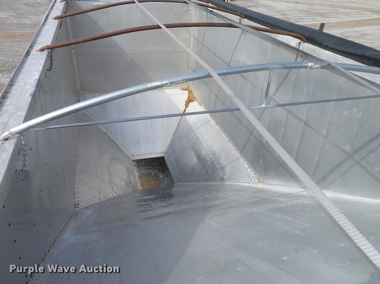 image for item DD5268 1991 Timpte double hopper bottom grain trailer