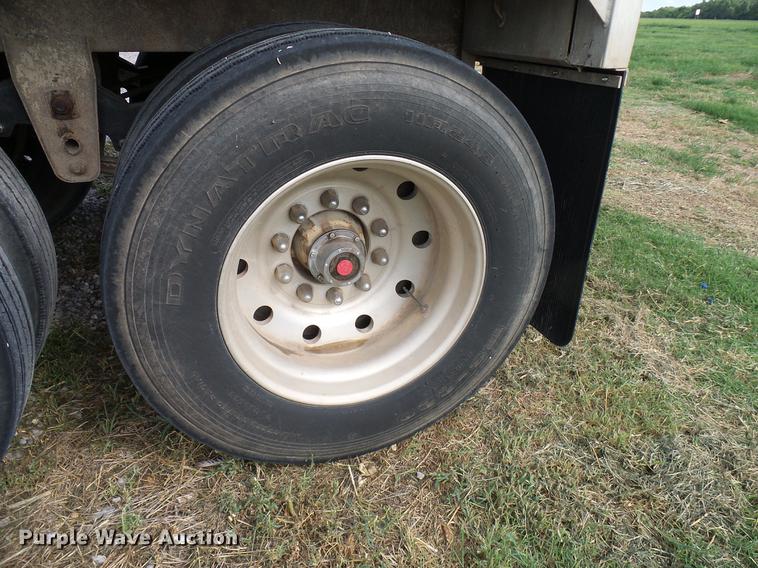 image for item DD5268 1991 Timpte double hopper bottom grain trailer