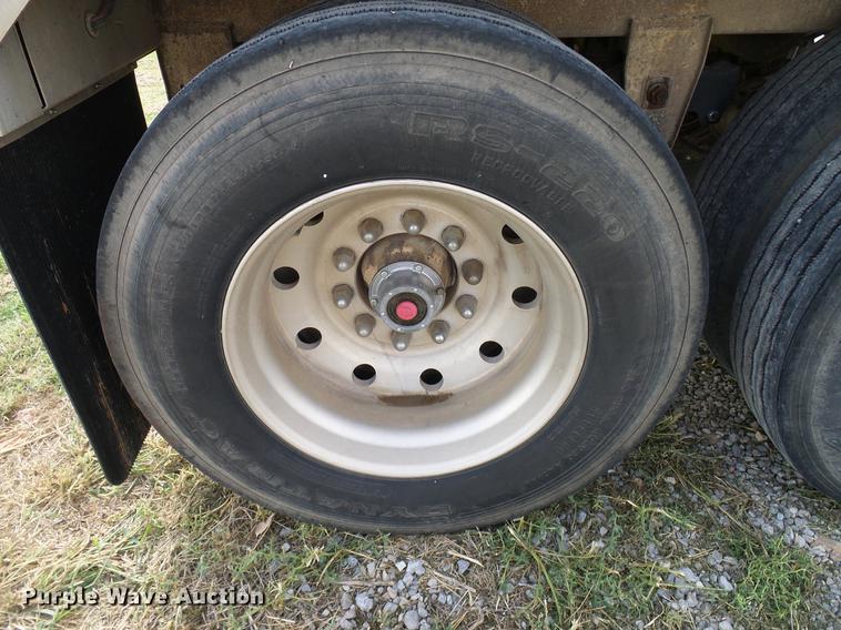 image for item DD5268 1991 Timpte double hopper bottom grain trailer