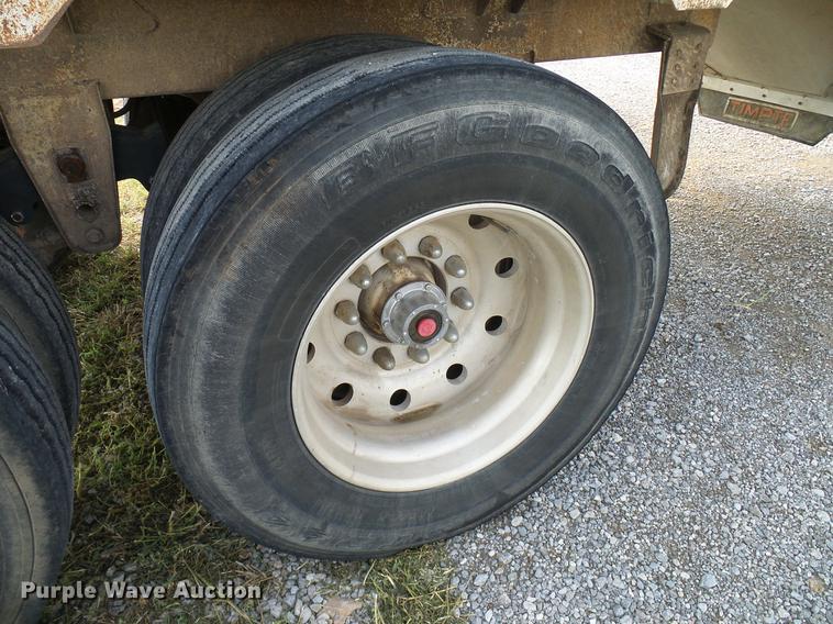 image for item DD5268 1991 Timpte double hopper bottom grain trailer