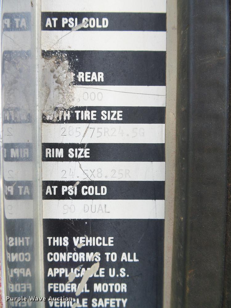 image for item DD5829 1987 Kenworth T600A semi truck