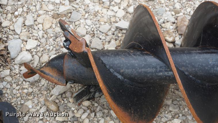 image for item DD7887 Skid steer hydraulic post hole digger