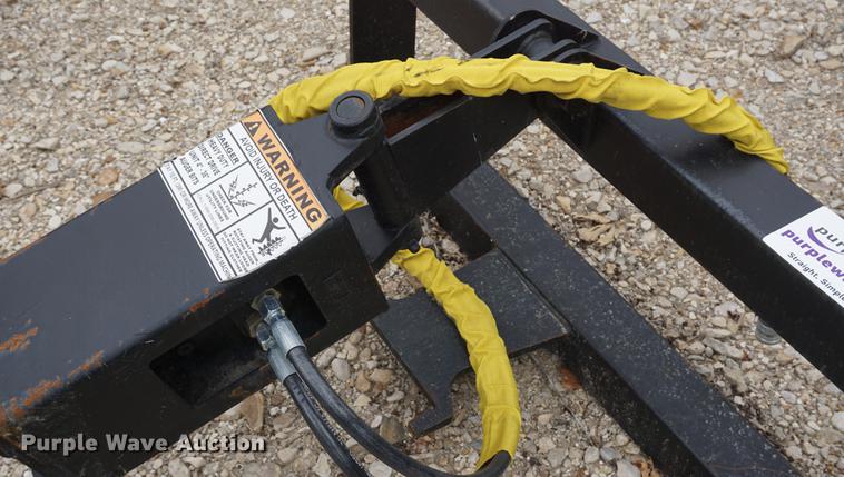 image for item DD7887 Skid steer hydraulic post hole digger