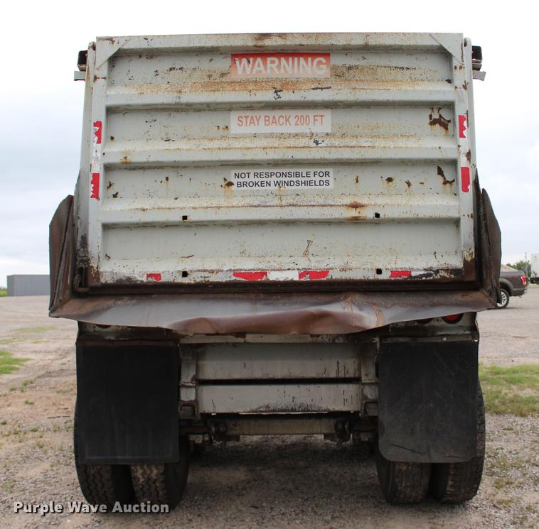 image for item BE9312 1994 Fruehauf DDT5-29F2 end dump trailer