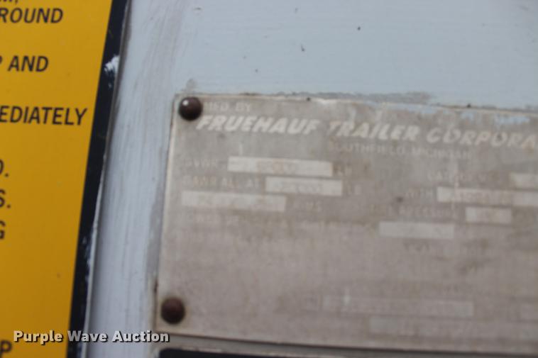 image for item BE9312 1994 Fruehauf DDT5-29F2 end dump trailer