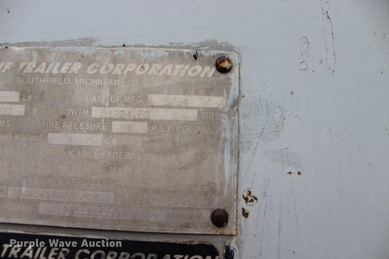 image for item BE9312 1994 Fruehauf DDT5-29F2 end dump trailer