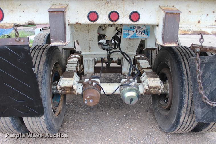 image for item BE9315 1984 Clement H22623BT end dump trailer