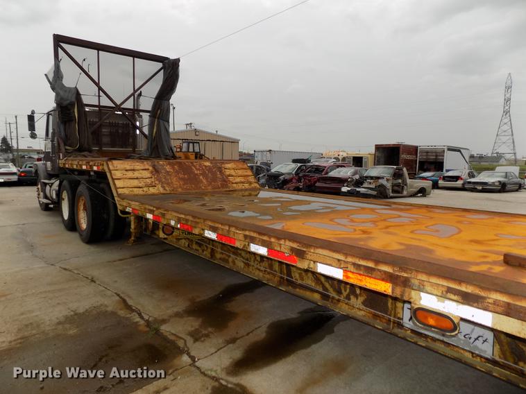image for item DB8642 1991 Transcraft TDL1401950X102 drop deck equipment trailer