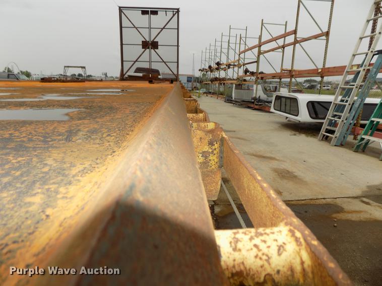 image for item DB8642 1991 Transcraft TDL1401950X102 drop deck equipment trailer