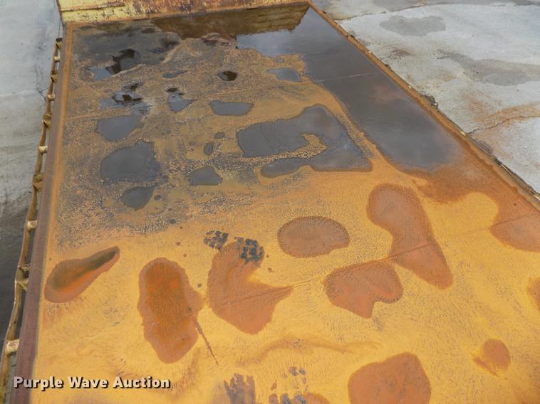 image for item DB8642 1991 Transcraft TDL1401950X102 drop deck equipment trailer