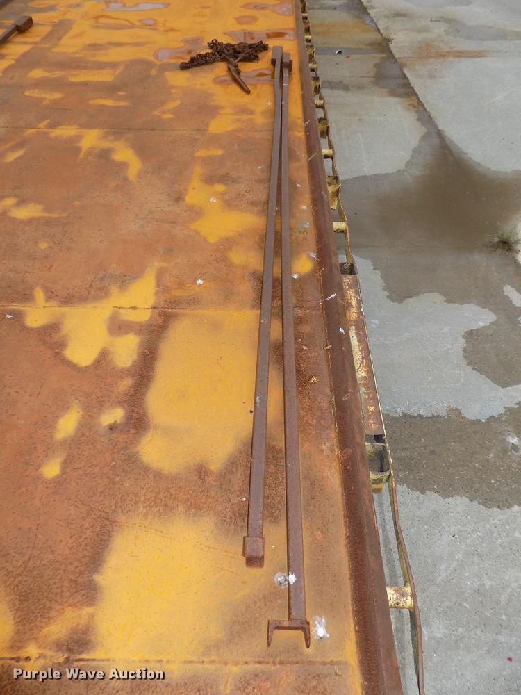 image for item DB8642 1991 Transcraft TDL1401950X102 drop deck equipment trailer