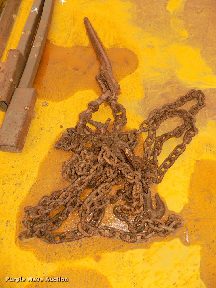 image for item DB8642 1991 Transcraft TDL1401950X102 drop deck equipment trailer