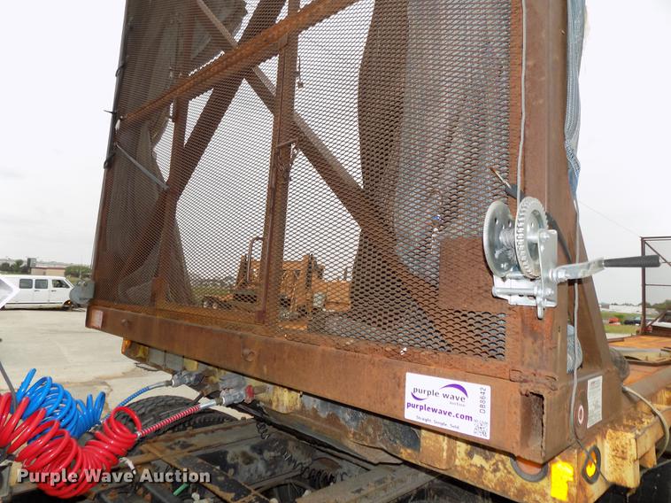 image for item DB8642 1991 Transcraft TDL1401950X102 drop deck equipment trailer