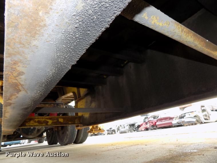 image for item DB8642 1991 Transcraft TDL1401950X102 drop deck equipment trailer