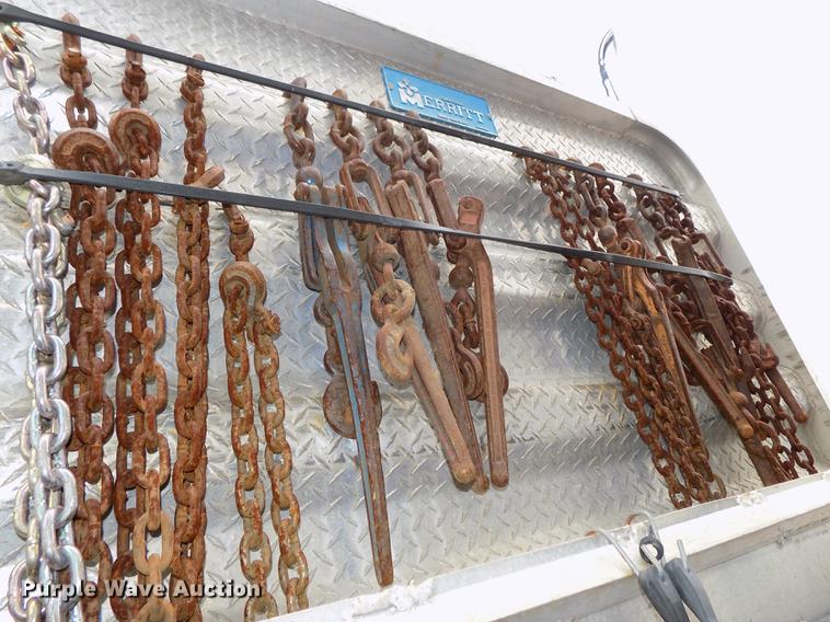 image for item DB8643 1993 White GMC WG64T semi truck