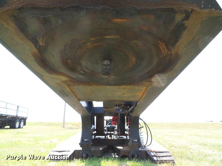 image for item DD5859 2007 Pitts LB55-24D lowboy equipment trailer