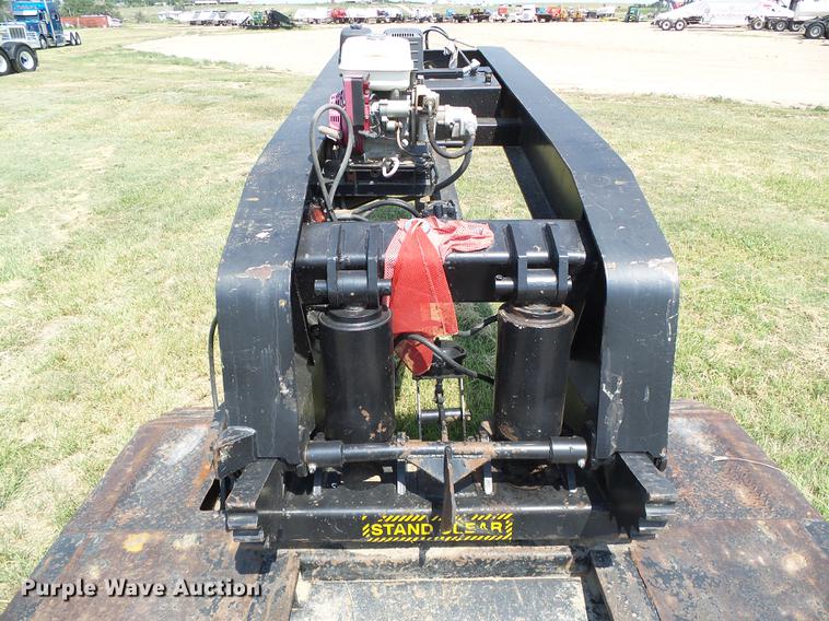 image for item DD5859 2007 Pitts LB55-24D lowboy equipment trailer