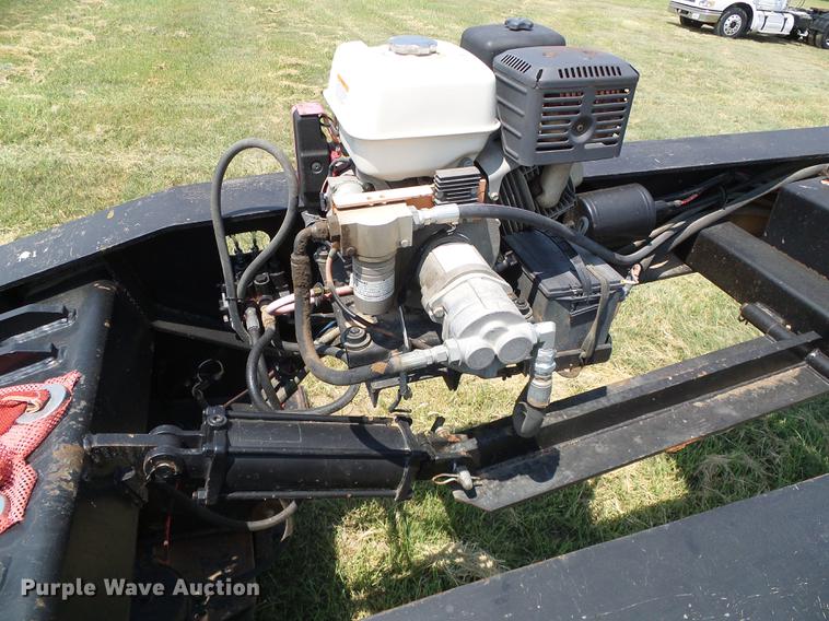 image for item DD5859 2007 Pitts LB55-24D lowboy equipment trailer