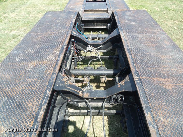 image for item DD5859 2007 Pitts LB55-24D lowboy equipment trailer