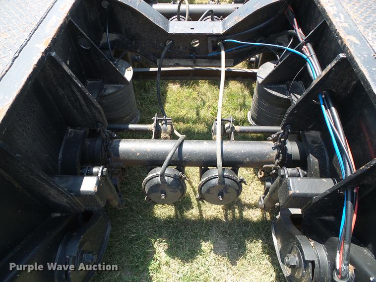 image for item DD5859 2007 Pitts LB55-24D lowboy equipment trailer