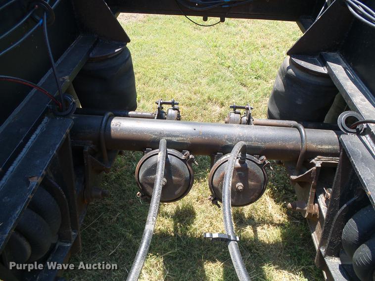 image for item DD5859 2007 Pitts LB55-24D lowboy equipment trailer