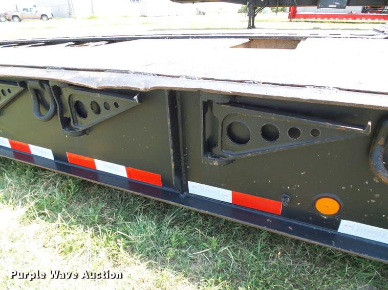image for item DD5859 2007 Pitts LB55-24D lowboy equipment trailer