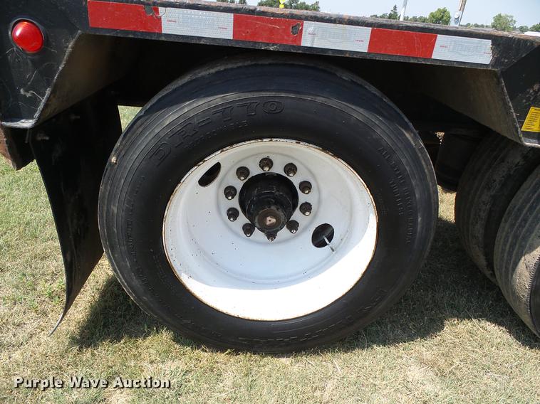 image for item DD5859 2007 Pitts LB55-24D lowboy equipment trailer