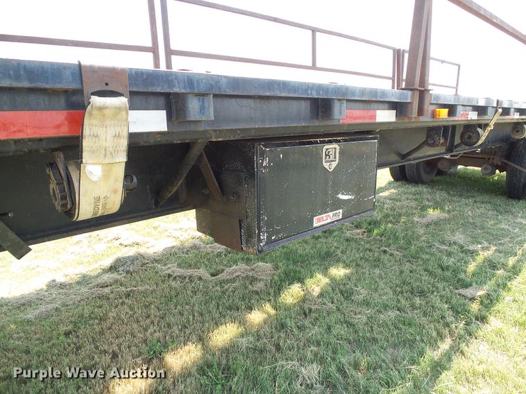 image for item DD5860 1987 Trailmobile flatbed trailer