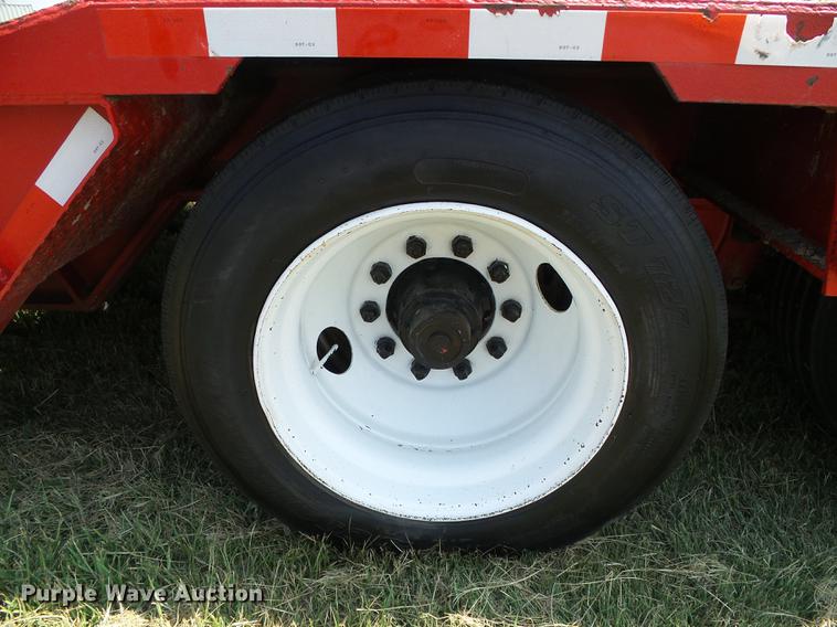 image for item DD5861 2001 Clark CDDLR-2001 lowboy equipment trailer