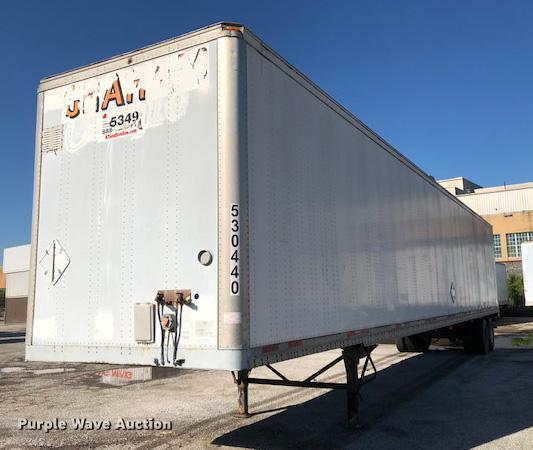 image for item G1308 1996 Wabash dry van trailer