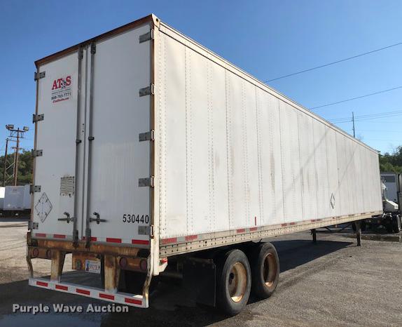 image for item G1308 1996 Wabash dry van trailer