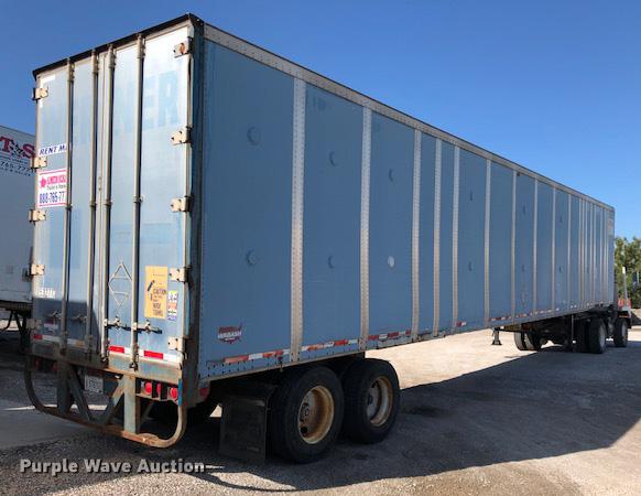 image for item G1309 1993 Wabash dry van trailer