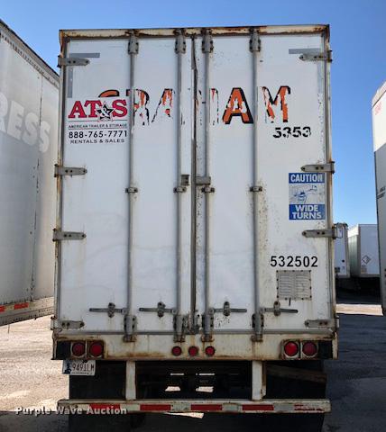 image for item G1310 1996 Utility dry van trailer