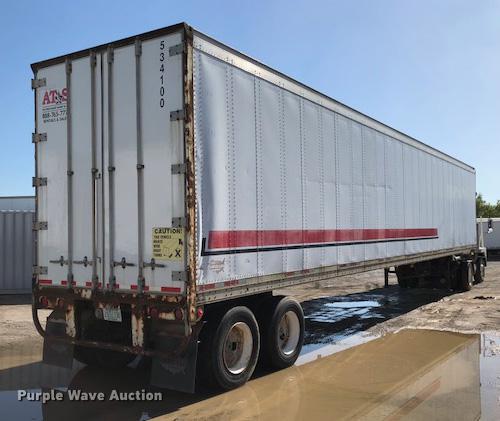 image for item G1311 1995 Wabash dry van trailer