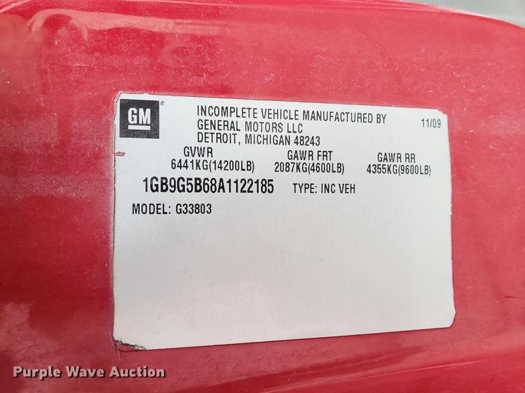 image for item BW9241 2010 Chevrolet Express G4500 ambulance