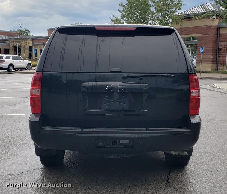 image for item BW9242 2011 Chevrolet Tahoe Police SUV