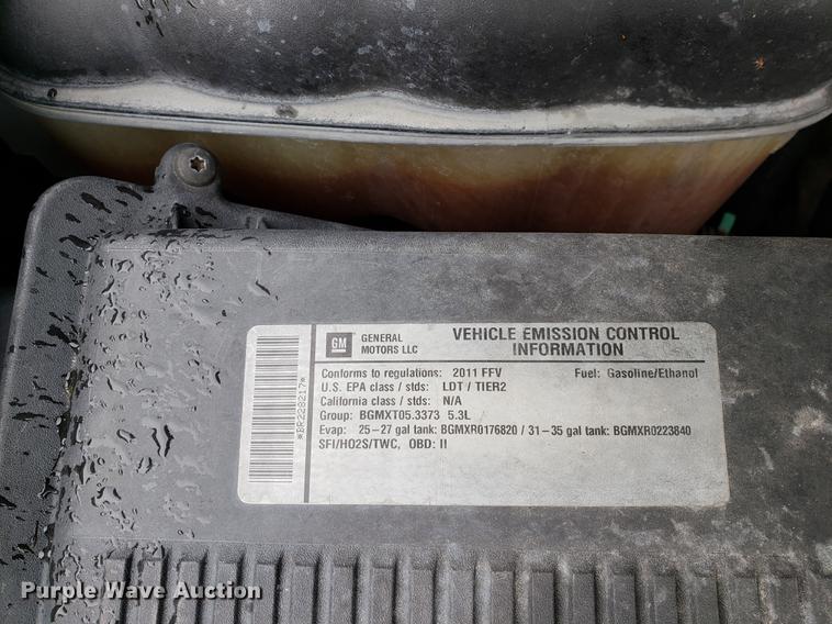 image for item BW9242 2011 Chevrolet Tahoe Police SUV