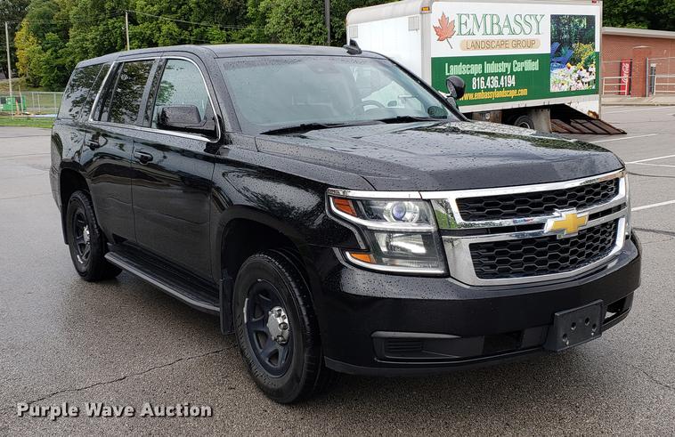 image for item BW9243 2015 Chevrolet Tahoe Police SUV