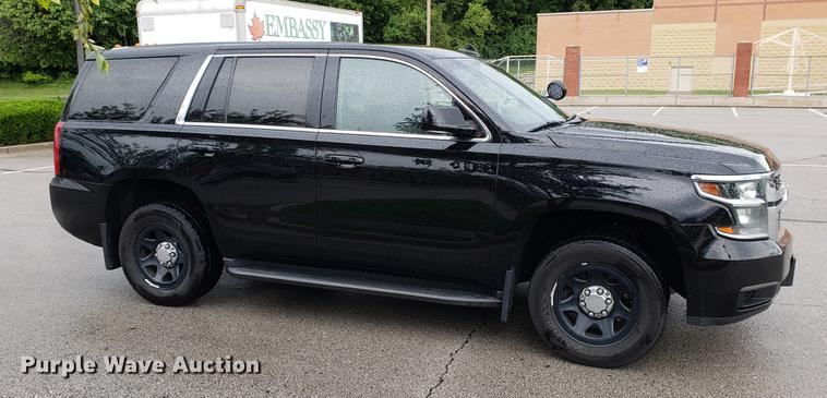 image for item BW9243 2015 Chevrolet Tahoe Police SUV